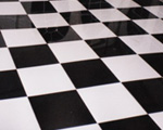 Black and White Flooring